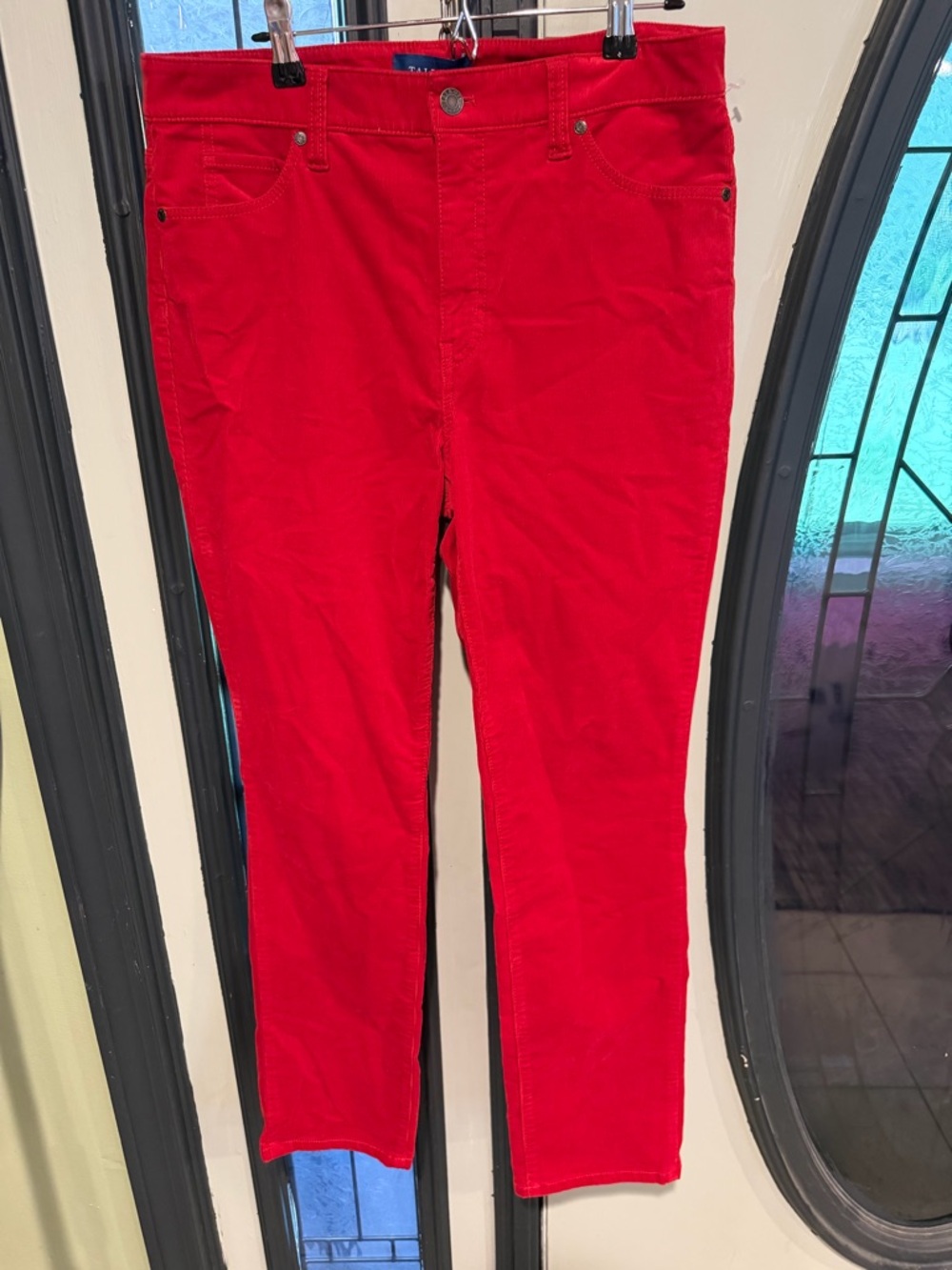 Talbots Bright Red Corduroy Pants
